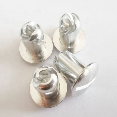 Universal Duurzaam zilver aluminium 5/16&quot;.500&quot; 1/4 Quick Turn Dzus Dome Head Sprint Car voor op maat gemaakte OE NO.
