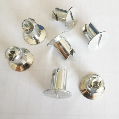 Universal Duurzaam zilver aluminium 5/16&quot;.500&quot; 1/4 Quick Turn Dzus Dome Head Sprint Car voor op maat gemaakte OE NO.