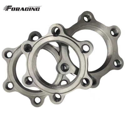 Ervaar ongeëvenaarde raceauto prestaties met zilver 1-3/16&quot;-18 Titanium Spindle Locking Nut