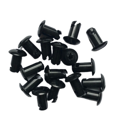 Zwarte ALLOY Sprint Car Dzus bevestigingsmiddelen Qtr Draai Dzus knop 5/16 x0.500 inch voor raceliefhebbers