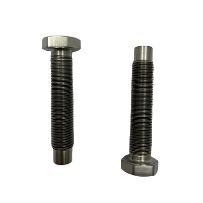 Sprint Titanium Torsion Stop 3/8&quot;-24 Bullet Nose Micro Adjust Bolt met natuurlijke afwerking