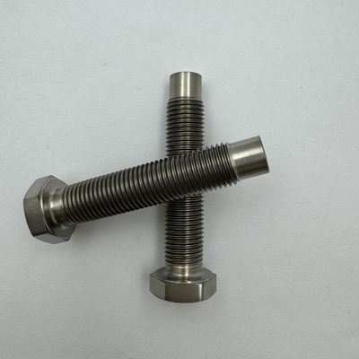 Sprint Titanium Torsion Stop 3/8&quot;-24 Bullet Nose Micro Adjust Bolt met natuurlijke afwerking