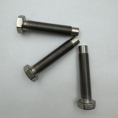 Sprint Titanium Torsion Stop 3/8&quot;-24 Bullet Nose Micro Adjust Bolt met natuurlijke afwerking