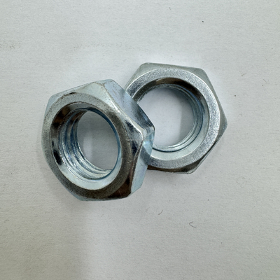 Imperial Inch Measurement System Roestvrij staal Hex Jam Nut 7/16-20 Thin Nut Hexagon Standard Size voor gemakkelijke installatie