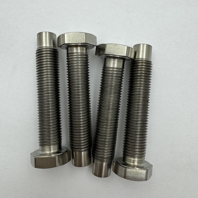 Sprint Titanium Torsion Stop 3/8&quot;-24 Bullet Nose Micro Adjust Bolt met natuurlijke afwerking