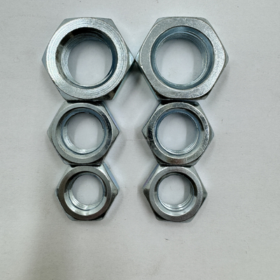 Imperial Inch Measurement System Roestvrij staal Hex Jam Nut 7/16-20 Thin Nut Hexagon Standard Size voor gemakkelijke installatie