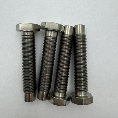 Sprint Titanium Torsion Stop 3/8&quot;-24 Bullet Nose Micro Adjust Bolt met natuurlijke afwerking
