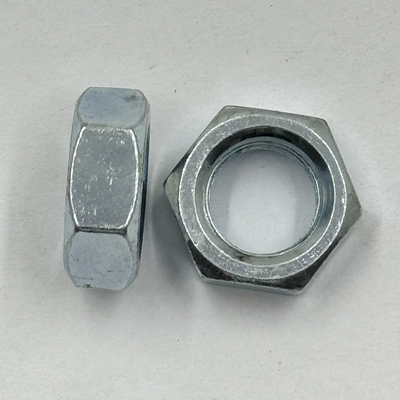 Imperial Inch Measurement System Roestvrij staal Hex Jam Nut 7/16-20 Thin Nut Hexagon Standard Size voor gemakkelijke installatie