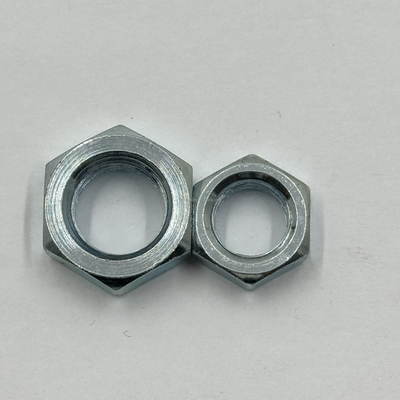 Imperial Inch Measurement System Roestvrij staal Hex Jam Nut 7/16-20 Thin Nut Hexagon Standard Size voor gemakkelijke installatie