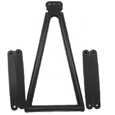 ZWART 13 5/8 &quot;SPRINT CAR JACOBS LEIDER WITH STRAPS CHROMOLY 4130 Voorpositie 1&quot; x 1/4&quot; x 7&quot; Wanddikte 0,065&quot; Aluminium