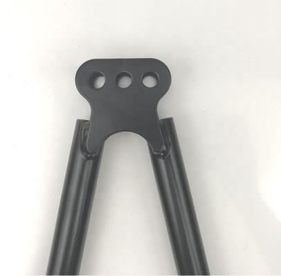 ZWART 13 5/8 &quot;SPRINT CAR JACOBS LEIDER WITH STRAPS CHROMOLY 4130 Voorpositie 1&quot; x 1/4&quot; x 7&quot; Wanddikte 0,065&quot; Aluminium
