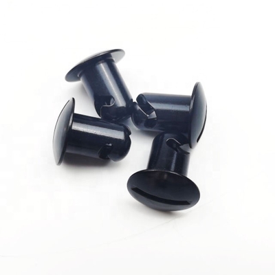 OE NO. Op maat gemaakt Zwart Aluminium Dzus Slot Hoofd Quarter Turn Fasteners 7/16 &quot;x.500 voor Universal Year Universal Car Fitment