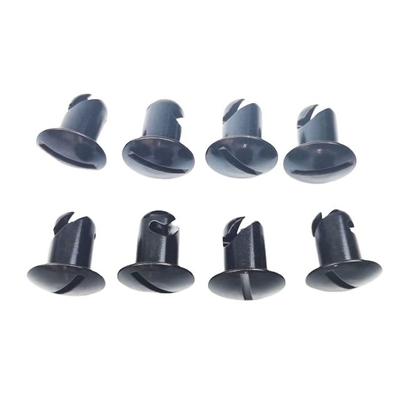 OE NO. Op maat gemaakt Zwart Aluminium Dzus Slot Hoofd Quarter Turn Fasteners 7/16 &quot;x.500 voor Universal Year Universal Car Fitment