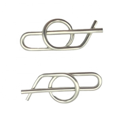 Universele Jaar 304 roestvrij staal 3/8'' Rue Clip en Jacobs ladder pins met 304 roestvrij staal constructie
