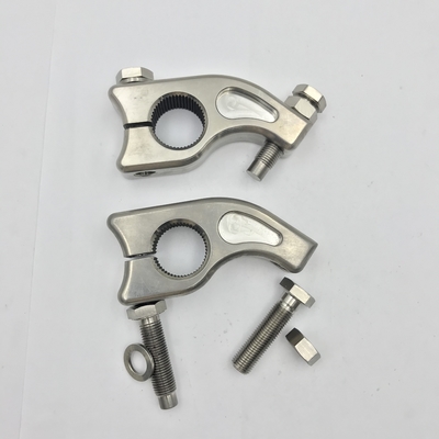 Titanium Gr5 Universal Car Fitment 7/8 &quot;Torsion Stop met 1 1/2&quot; Split x 3/8&quot; Adjust Bolt 3/8&quot;-20 Pin Bolt Jaar Universal