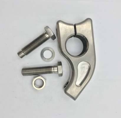 Titanium Gr5 Universal Car Fitment 7/8 &quot;Torsion Stop met 1 1/2&quot; Split x 3/8&quot; Adjust Bolt 3/8&quot;-20 Pin Bolt Jaar Universal