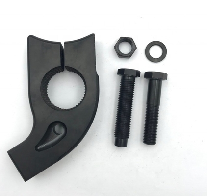Titanium Gr5 Zwart PVD Torsion Stop 1 3/4 &quot;Split 1-1/8&quot; Spline 7/16 Aanpassingsbout voor alle Hex Bilt 9/16&quot; in verschillende industrieën