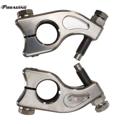 Silver Year Universal Torsion Arm Stop Natural Titanium 1-3/4 in Split voor Sprint Car Torsion Bar Parts Universal Fitment
