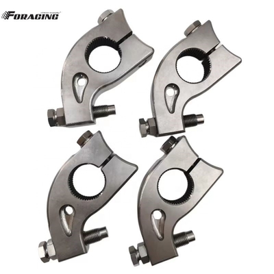 Silver Year Universal Torsion Arm Stop Natural Titanium 1-3/4 in Split voor Sprint Car Torsion Bar Parts Universal Fitment