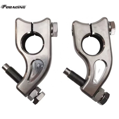 Silver Year Universal Torsion Arm Stop Natural Titanium 1-3/4 in Split voor Sprint Car Torsion Bar Parts Universal Fitment