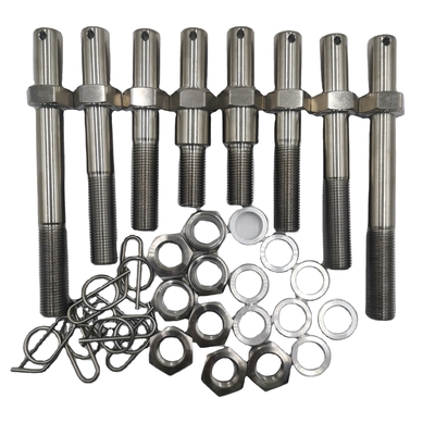 Universal Fitment Eagle's TITANIUM ONE NUT OR Q/C R/R S/P PLUS BOLT KIT De perfecte toevoeging aan uw Sprint Car Chassis