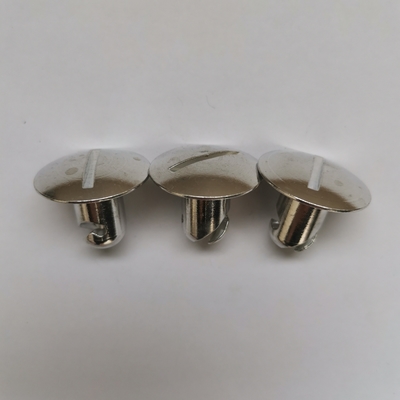 Universal Sprint Car Aluminium 1/4 Quarter Turn Dzus Fastener 716&quot; X.500&quot; Grote kop 1' Inch hoofd Zwart zilver met 1
