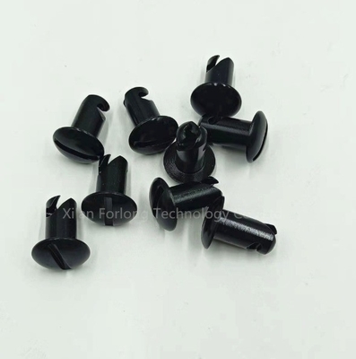 Universal Car Fitment Steel Dome Head Quarter Turn Buttons Dzus 5/16&quot;*0.5&quot; Zwart met eenvoudige installatie