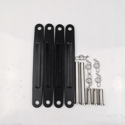 Universele zwarte 5&quot; aluminium Jacobs ladderbanden Vinnige en gemakkelijke installatie voor auto's