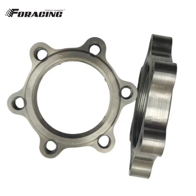 -direct Universal Racing Car Silver Titanium GR5 Spindle Locking Nut voor Universal Car Fitting en Precision Engineering