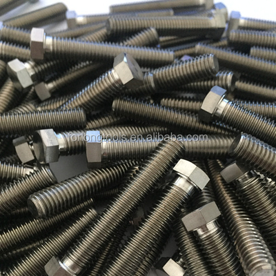 Sterkte Prestaties Natuurlijke afwerking SPRINT CAR TITANIUM RADIUS ROD BOLT 1/2&quot;-20 x 1-3/8&quot; Hex hoofdbouten met DIN-standaard