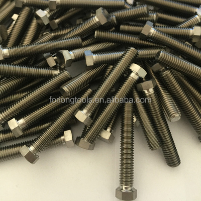 Sterkte Prestaties Natuurlijke afwerking SPRINT CAR TITANIUM RADIUS ROD BOLT 1/2&quot;-20 x 1-3/8&quot; Hex hoofdbouten met DIN-standaard