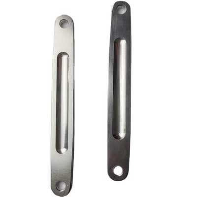 Universal 3/8&quot; Hole Dia Zilver en Zwart Afwerking Aluminium Jacobs Ladder Straps 5.0mm Dikte voor Sprint Car