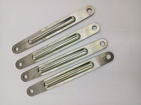 Universal 3/8&quot; Hole Dia Zilver en Zwart Afwerking Aluminium Jacobs Ladder Straps 5.0mm Dikte voor Sprint Car