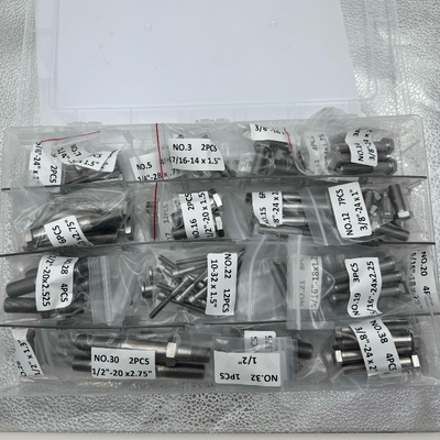 Volledige Grade 8 Triple X Sprint Car Bolt Kit voor robuuste Q/C R/R S/P PLUS en Titanium Chassis 2021 Universal Fitment