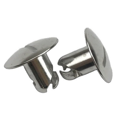 Verbeterde 1&quot; Grote kop Zilver Aluminium Sprint Car Quarter Turn Dzus Standaard Compatibel en Doel voor vervanging/reparatie