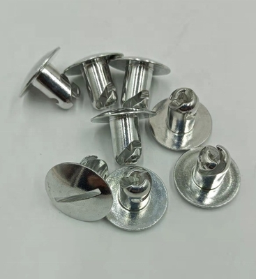 Verbeterde 1&quot; Grote kop Zilver Aluminium Sprint Car Quarter Turn Dzus Standaard Compatibel en Doel voor vervanging/reparatie