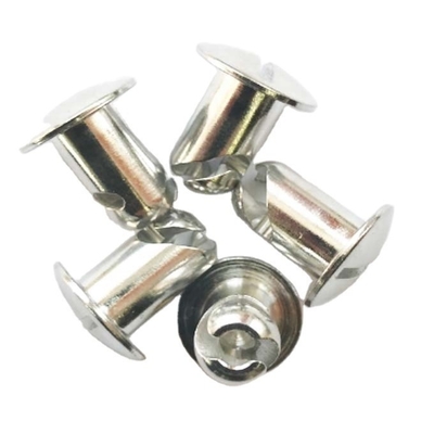 Verbeterde 1&quot; Grote kop Zilver Aluminium Sprint Car Quarter Turn Dzus Standaard Compatibel en Doel voor vervanging/reparatie