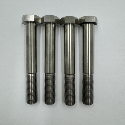 6AL-4V titanium legering natuurlijke afwerking Hex hoofdbout 1/2 &quot;-20 x 4.5&quot; zware constructie essentiële component