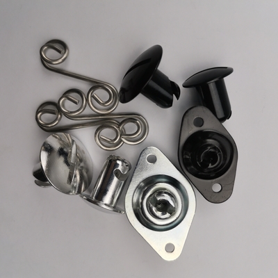 Universal Aluminium Quarter Turn Zwart Dzus bevestigingen 7/16 &quot; 5/16&quot; knoppen voor universele vervanging