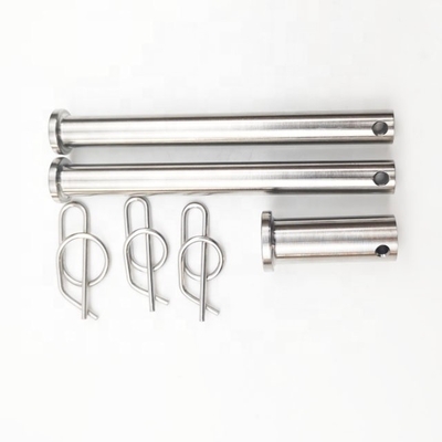 Industrial Grade Titanium Jacobs Ladder Pin Kit met Clip Natural Finish DIN Standard Gr5 3/8 x3.71 en 1/2x1.3