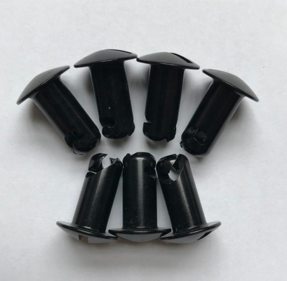 OE NO. Op maat gemaakte aluminium kwart draai Dzus Dome hoofdknoppen Zwart 5/16 &quot;x.550&quot; voor universele prestatieverhoging