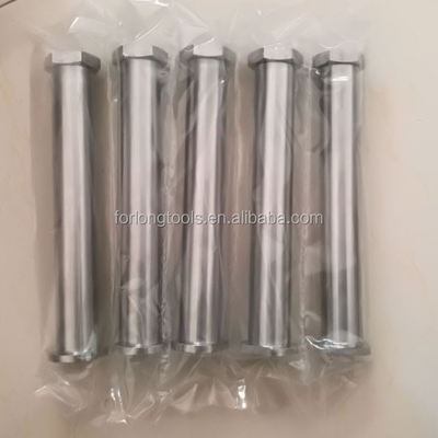 Natuurlijke afwerking 5/8&quot;-18 Dwarget King Pin Titanium voor Sprint Spindle Nut DIN Standard Gemaakt van 6AL-4V titanium legering