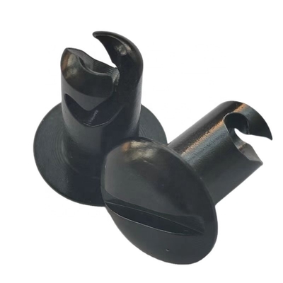 Universele 7/16&quot; Aluminium Dzus Stud Dome Head.500 Black Quarter Turn Fasteners De beste keuze voor Sprint Car Customization