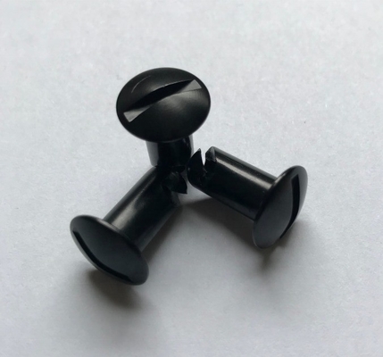 Universele 7/16&quot; Aluminium Dzus Stud Dome Head.500 Black Quarter Turn Fasteners De beste keuze voor Sprint Car Customization