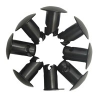 Universele 7/16 &quot;Aluminium Dzus Knop Dome Hoofd Vierkante draai bevestigingen.500 Zwart Universele.500&quot; Grijp met materiaal
