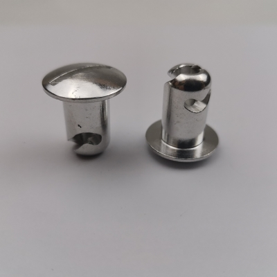 Universele 7/16*.500 Aluminium zilver gesloten kop Dzus bevestigingsmiddelen ongeëvenaarde prestaties en duurzaamheid voor onderdelen voor Sprint auto's