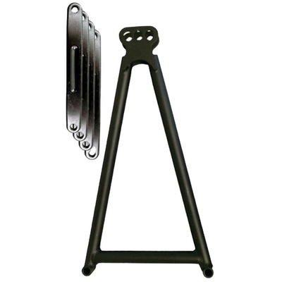 Tab Hole Dia 3/8&quot; Jacobs Ladder 13-5/8&quot; Sprint Car Chromoly Zwart 3 Holes Racing Car Winters Jaar Universele