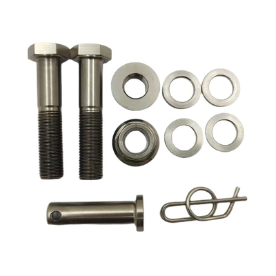 Universele Titanium GR5 Jacobs ladderbout met moer Nylon insert 3/8-24 in draad Perfect voor industriële toepassingen