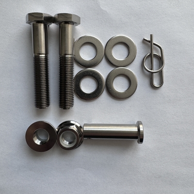 Universele Titanium GR5 Jacobs ladderbout met moer Nylon insert 3/8-24 in draad Perfect voor industriële toepassingen