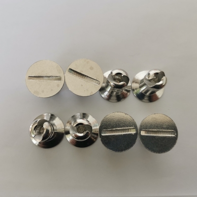 Universal Car Fitment 7/16*.550 Grip Aluminium 1/4 Quarter Turn Button Panel Fastener Countersunk Slot Grootte 2.6mm Aanpasbaar en veelzijdig